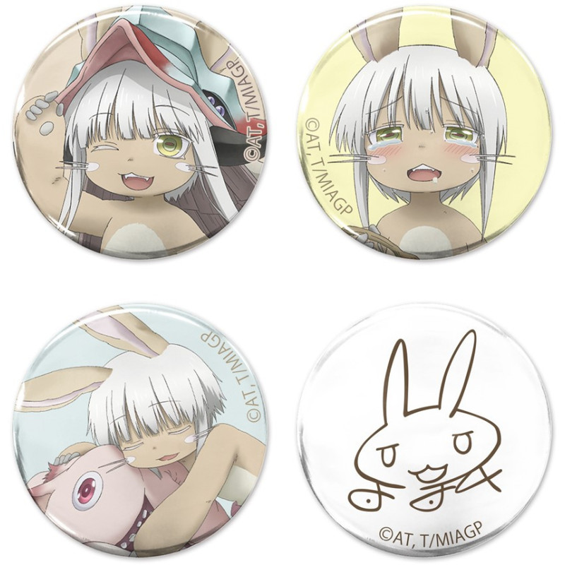 Made in Abyss - Nanachi Set de 4 badges