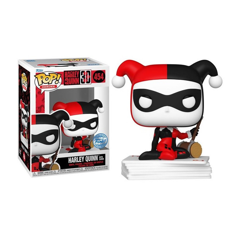 DC Comics - Pop! - Harley Quinn with Cards n°454