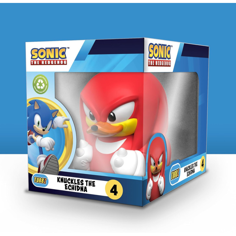 Sonic - Figurine canard TUBBZ Knuckles 9 cm