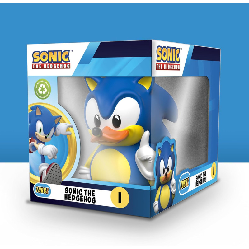 Sonic - Figurine canard TUBBZ Sonic 9 cm