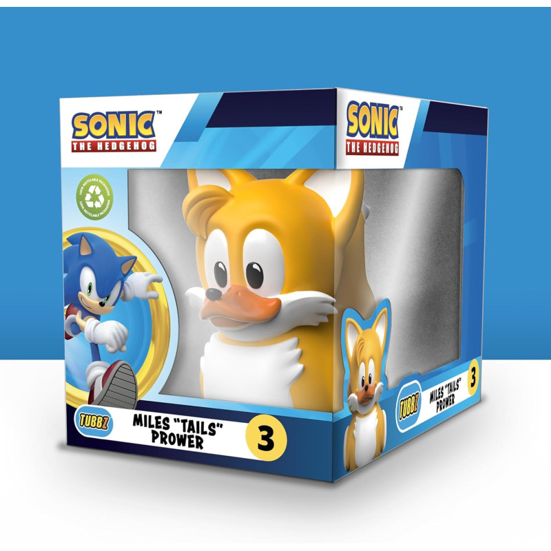 Sonic - Figurine canard TUBBZ Tails 9 cm