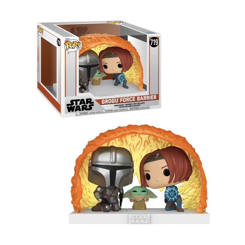 Star Wars : The Mandalorian - Pop! Deluxe - Grogu Force Barrier n°719