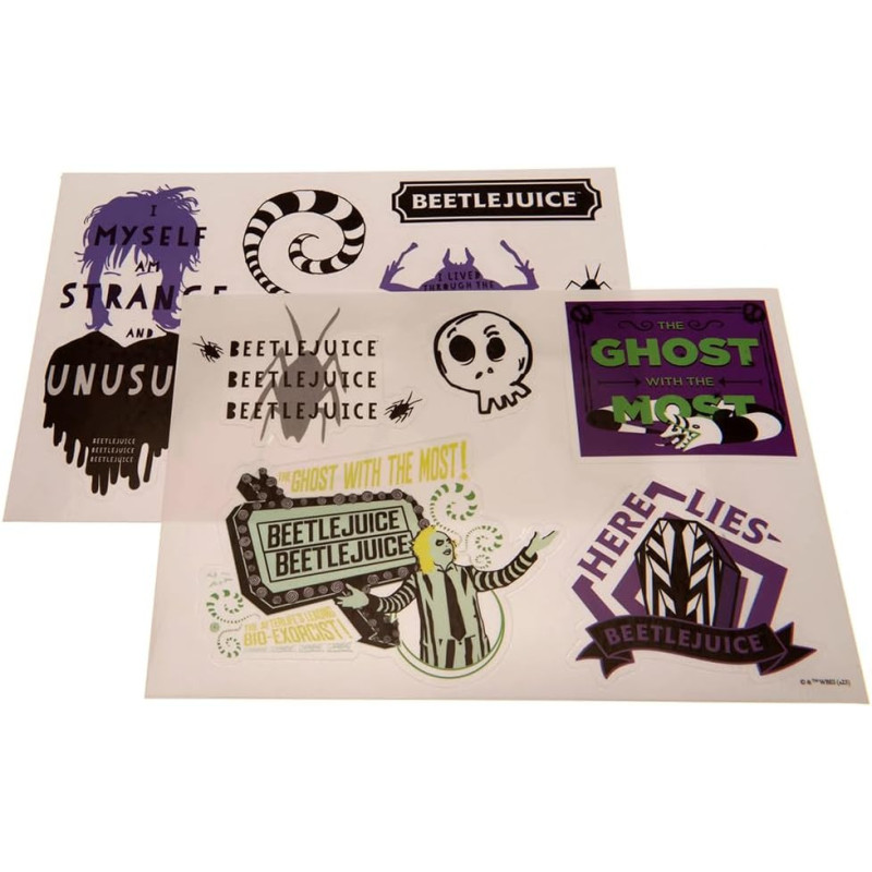 Beetlejuice - Set stickers tech decals