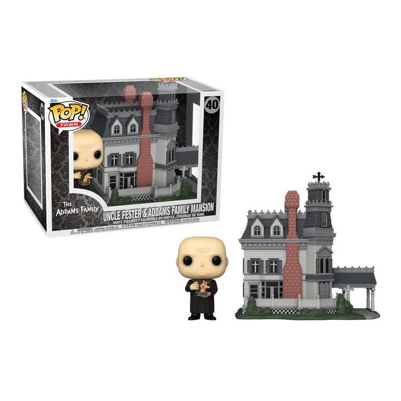 The Addams Family - Pop! Televsion - Uncle Fester & Family Mansion n°40