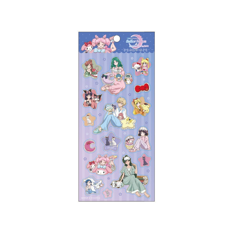 Sailor Moon Series x Sanrio Characters - Set de mini stickers