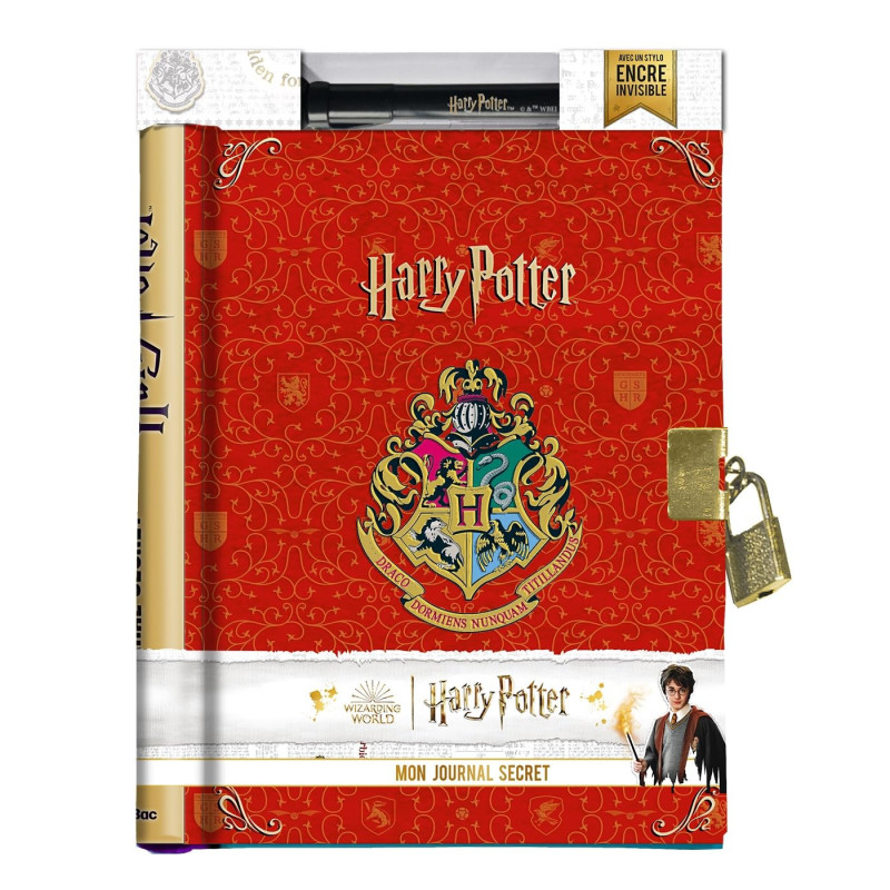 Harry Potter - Mon journal secret (avec encre invisible)