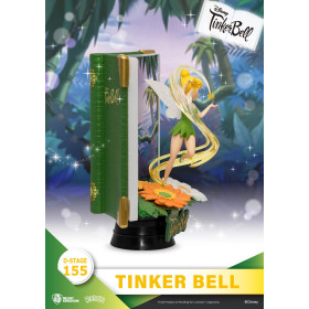 FIN 2024 : Disney : Peter Pan - Figurine Diorama D-Stage Story Book Series Tinker Bell