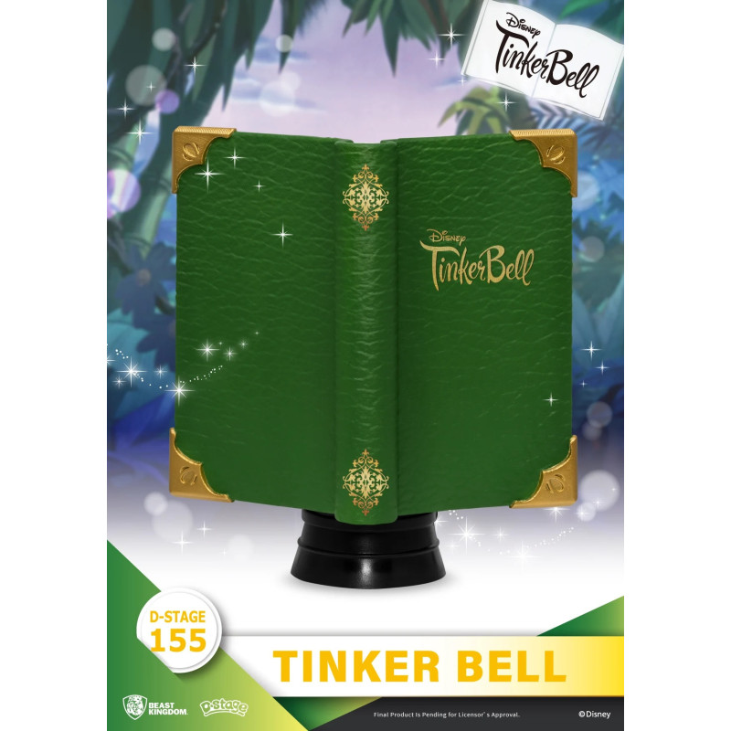 FIN 2024 : Disney : Peter Pan - Figurine Diorama D-Stage Story Book Series Tinker Bell