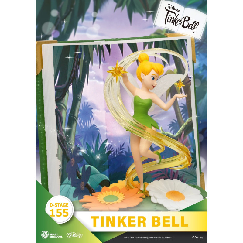 MARS 2025 : Disney : Peter Pan - Figurine Diorama D-Stage Story Book Series Tinker Bell