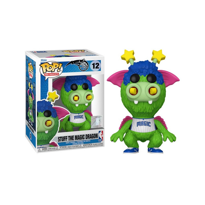 NBA - Pop! Mascots - Orlando Magic Stuff the Magic Dragon n°12