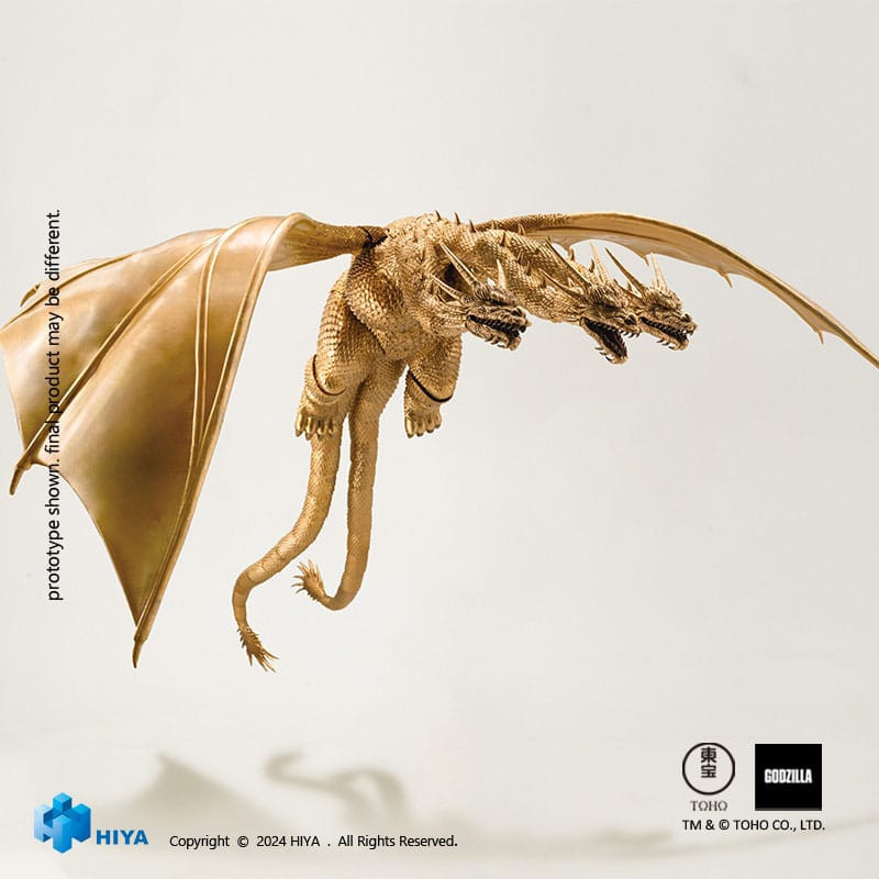 MAI 2025 : Godzilla vs King Ghidorah - Figurine Exquisite Basic King Ghidorah 25 cm