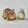 Mon voisin Totoro - Statue cache-pot Chatbus & Totoro Gris