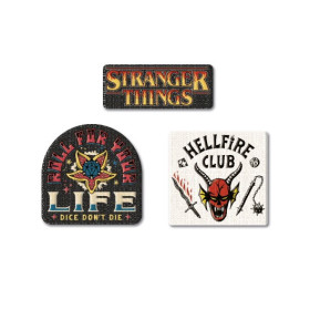 Stranger Things - Set de 3 patches thermocollants