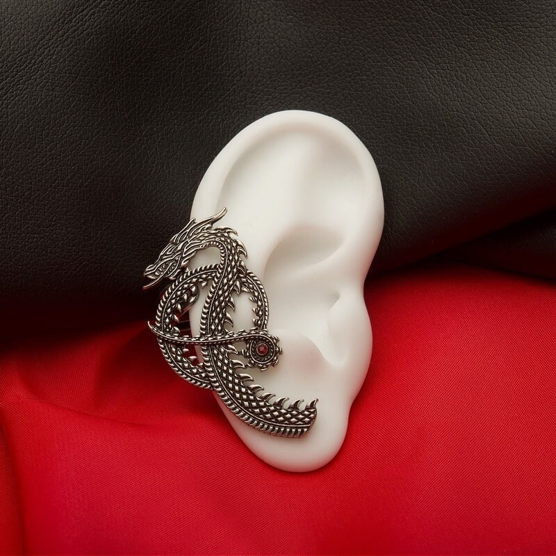 Game of Thrones : House of the Dragon - Bague d'oreille manchette Dragon