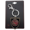 Game of Thrones : House of the Dragon - Porte-clé blason Targaryen