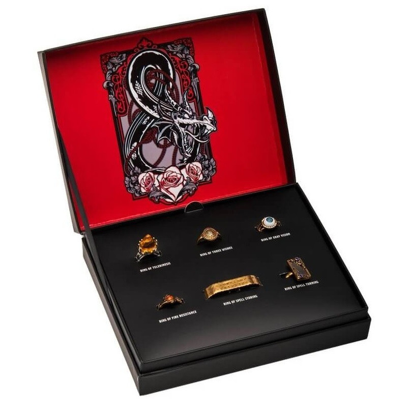 Dungeons & Dragons - Coffret de bagues Aptitudes