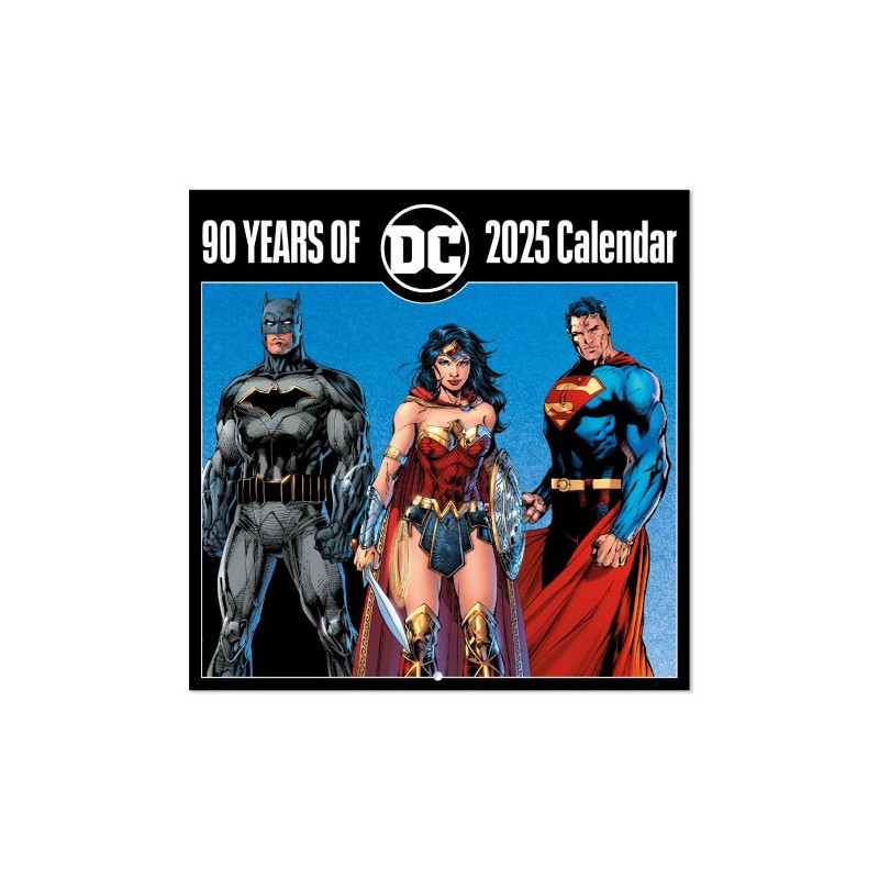 DC Comics - Calendrier 2025 90th Anniversary