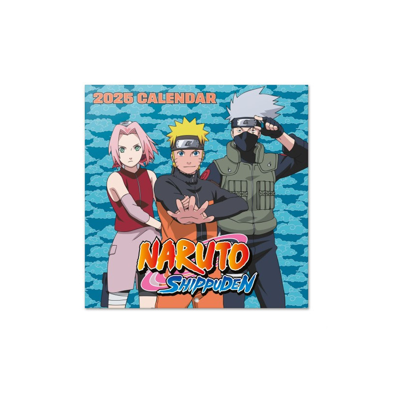 Naruto Shippuden - Calendrier 2025