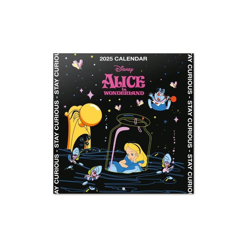 Disney - Calendrier 2025 Alice au Pays des Merveilles