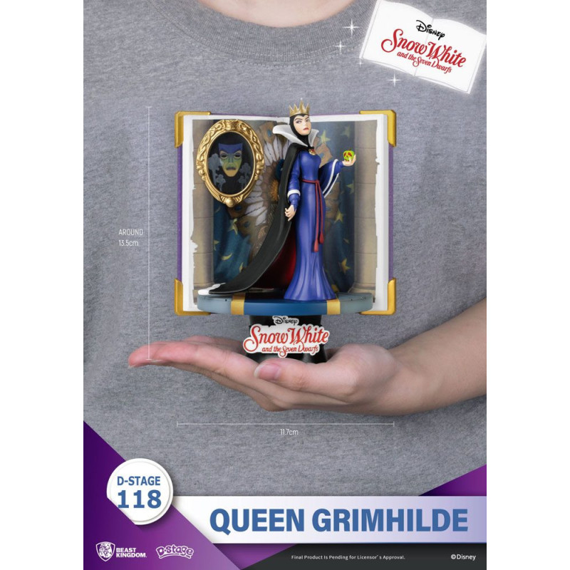 Disney - Figurines D-Stage Evil Queen Grimhilde & Blanche-Neige