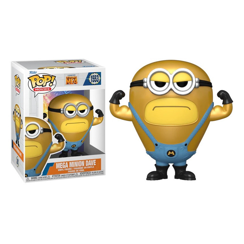 Despicable Me 4 - Pop! - Mega Minion Dave n°1553