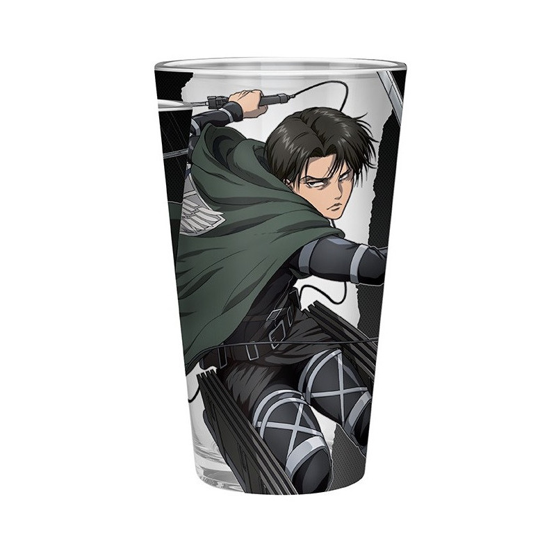 L'Attaque des Titans - Verre XXL 400 ml Levi