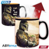 Star Wars : The Mandalorian - Mug thermo-réactif Mando