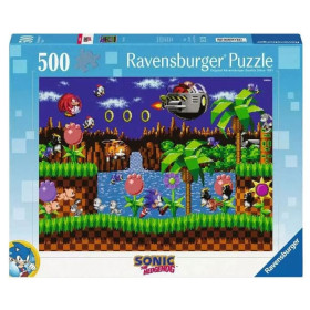 Sonic - Puzzle 500 pièces Classic Sonic Level