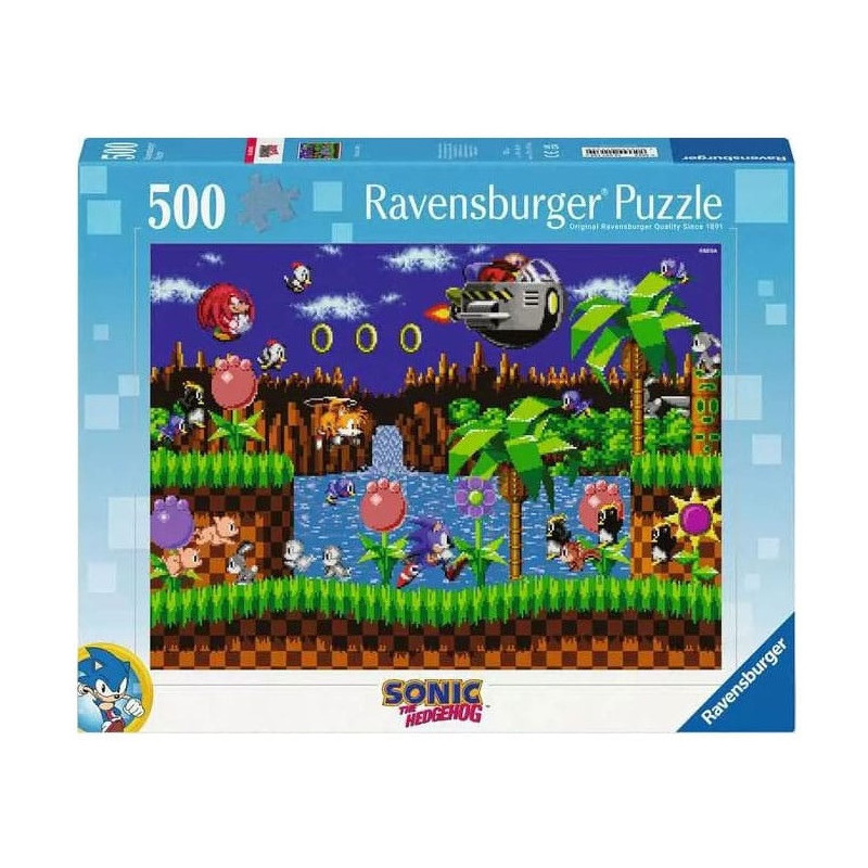 Sonic - Puzzle 500 pièces Classic Sonic Level