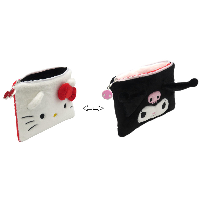 Sanrio - Trousse réversible Hello Kitty Kuromi