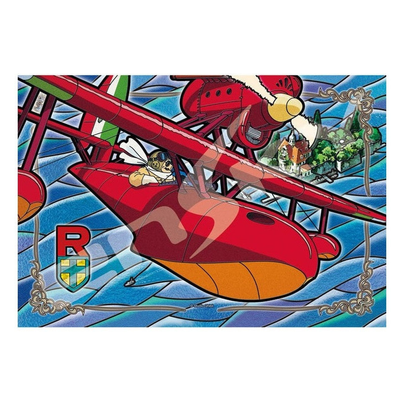 Porco Rosso - Puzzle vitrail Mer Adriatique (300 pièces)