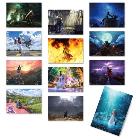 Final Fantasy VII Rebirth - Mini Clear Poster 1 EXEMPLAIRE ALEATOIRE