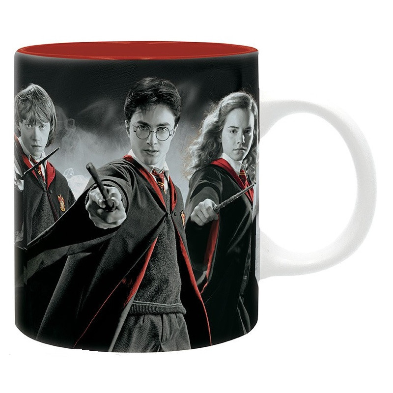 Harry Potter - Mug 320 ml Ron, Hermione, Harry : Trio Gryffindor