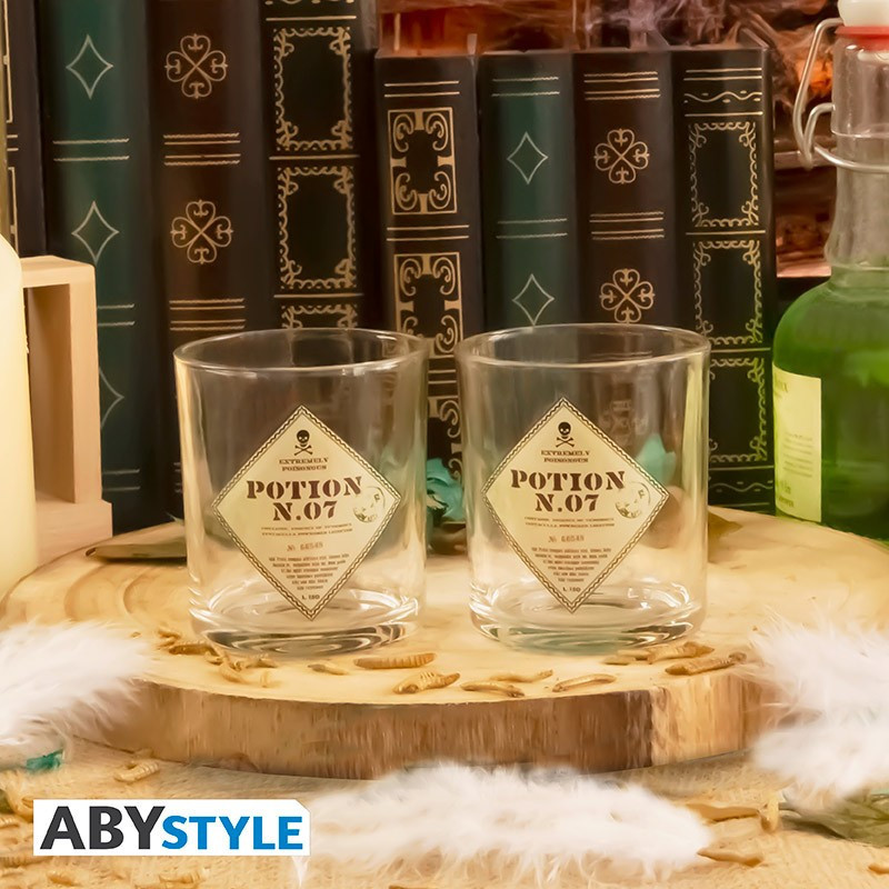 Harry Potter - Set Bouteille + 2 verres Polyjuice Potion