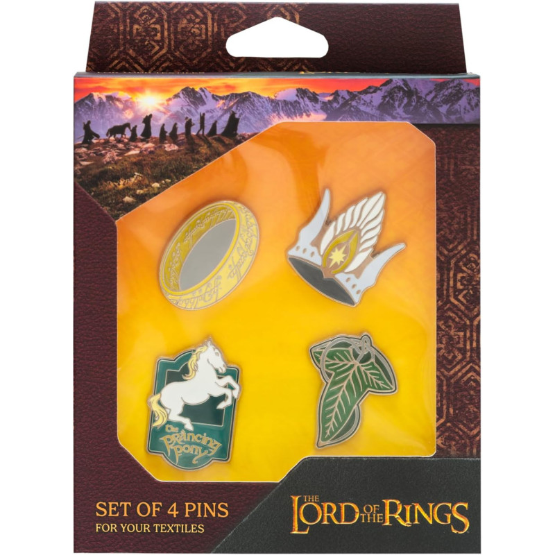 Lord of the Rings - Set de 4 pins