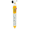 Peanuts - Stylo bille 10 couleurs Snoopy