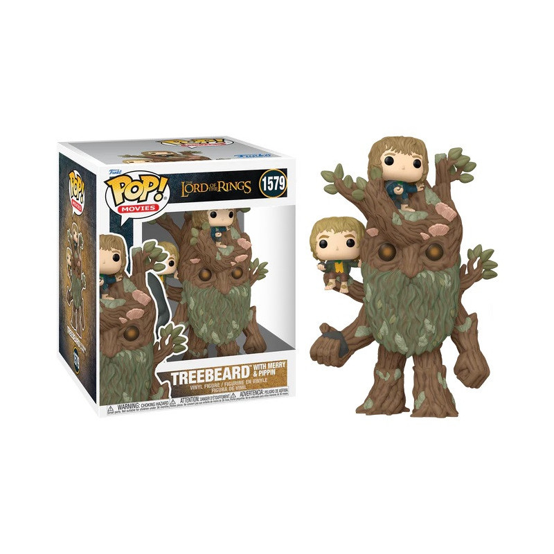 Lord of the Rings - Pop! - Treebeard with Merry & Pippin n°1579