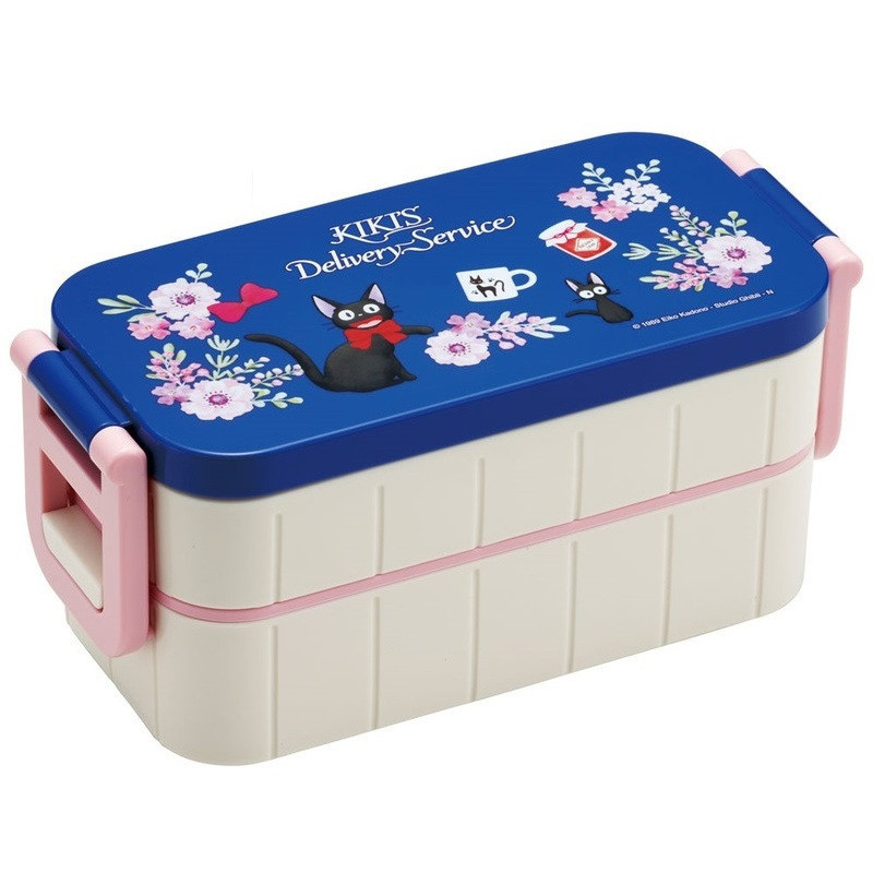 Kiki la Petite Sorcière - Boîte bento déjeuner 2 niveaux Guirlande de Fleurs