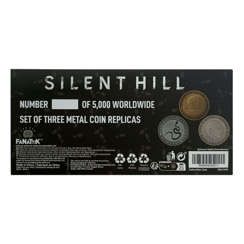 FIN 2024 : Silent Hill - Set de 3 pièces de collection Room 105 5000 exemplaires