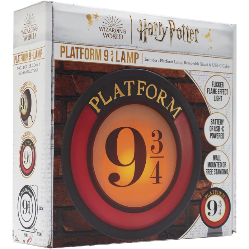 Harry Potter - Lampe Platform 9 3/4 20 cm