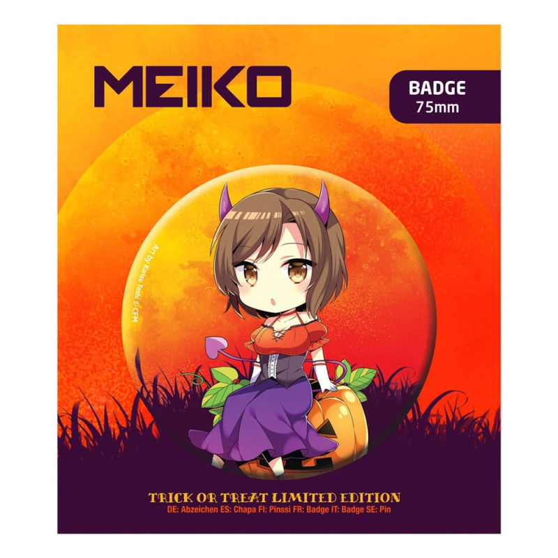 Hatsune Miku - Badge Halloween Meiko