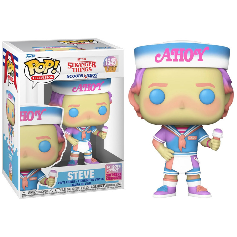 Stranger Things - Pop! - Steve (Scoops Ahoy) n°1545