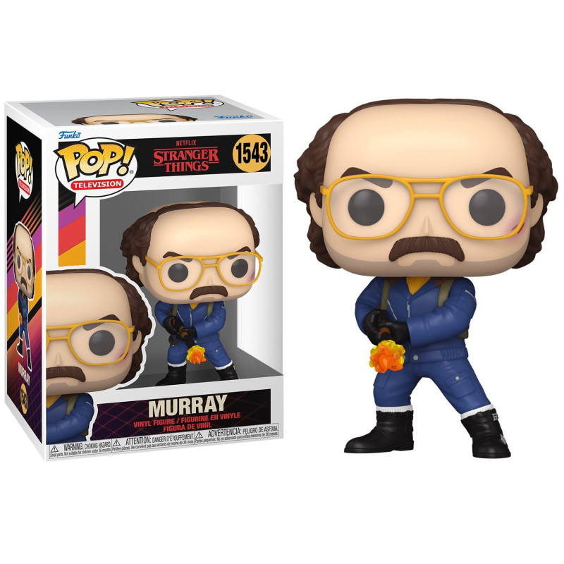 Stranger Things - Pop! - Murray with Flamethrower n°1543