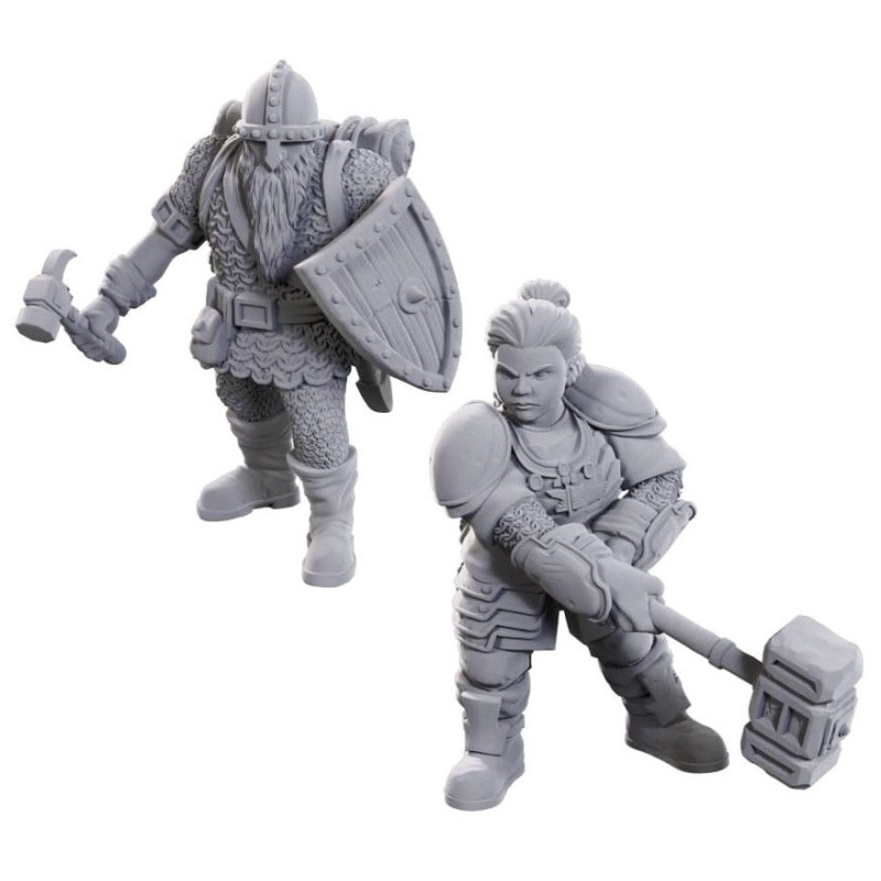 Dungeons & Dragons: Nolzur’s Marvelous - Figurines miniatures à peindre Dwarves