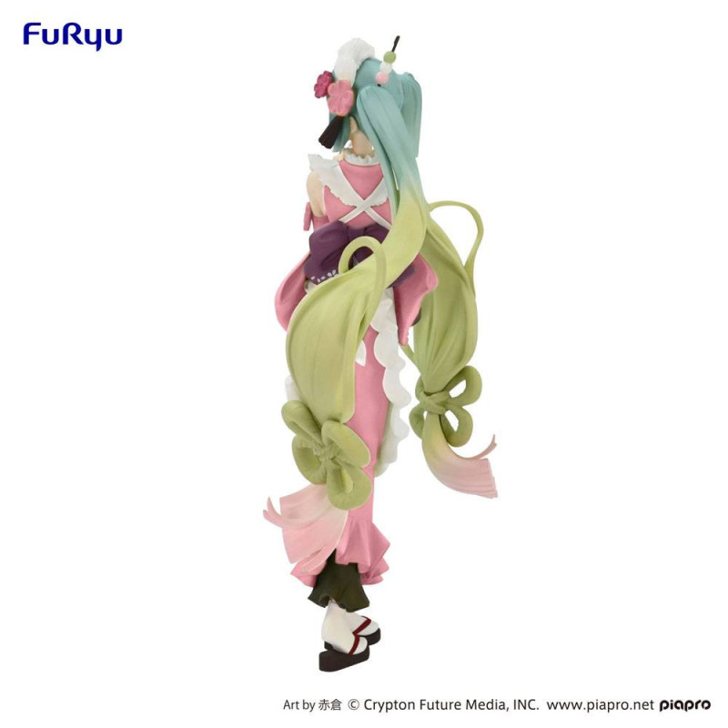 OCTOBRE 2024 : (ressortie) Hatsune Miku - Figurine Exceed Creative : Matcha Green Tea Parfait (20 cm)