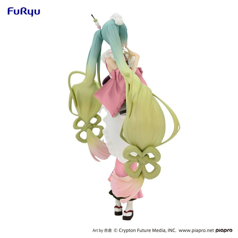 OCTOBRE 2024 : (ressortie) Hatsune Miku - Figurine Exceed Creative : Matcha Green Tea Parfait (20 cm)