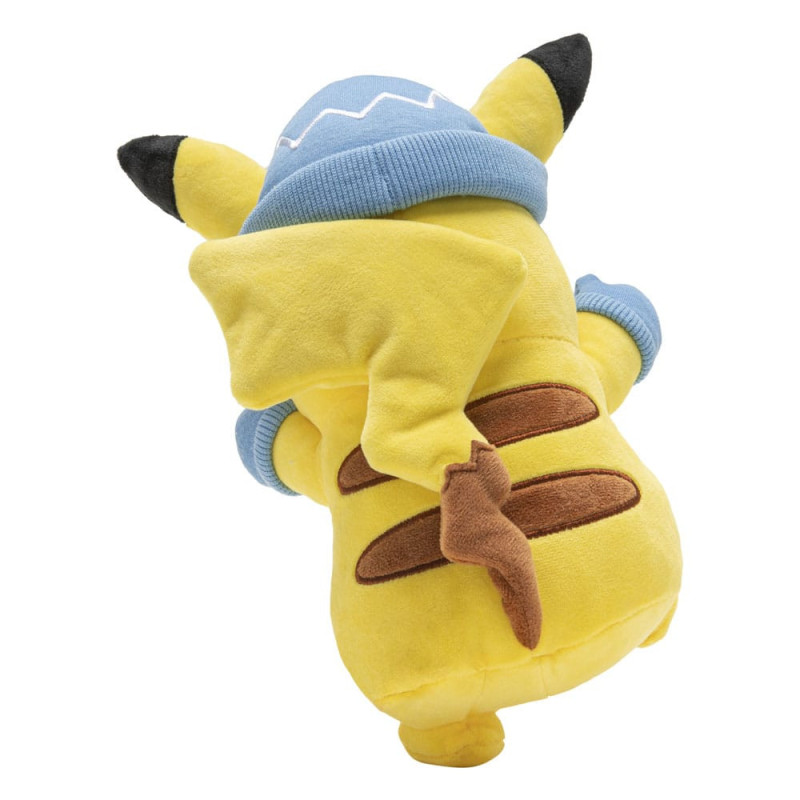 NOVEMBRE 2024 : Pokemon - Peluche 20 cm Pikachu bonnet