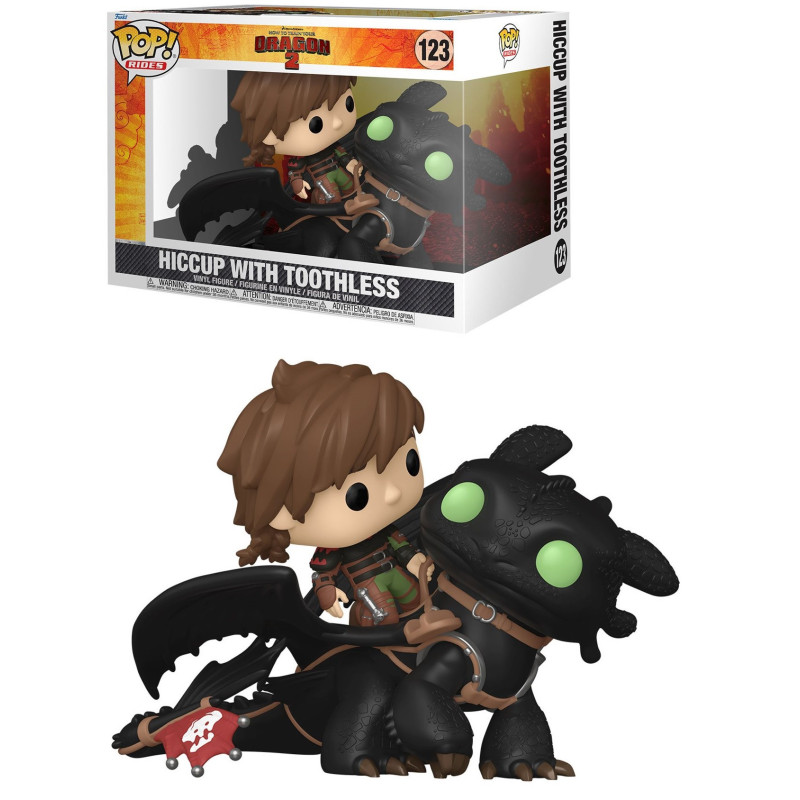 How To Train Your Dragon - Pop! Rides - Hiccup with Toothless n°123  