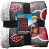 Naruto Shippuden - Couverture plaid sherpa Akatsuki 100 x 150 cm