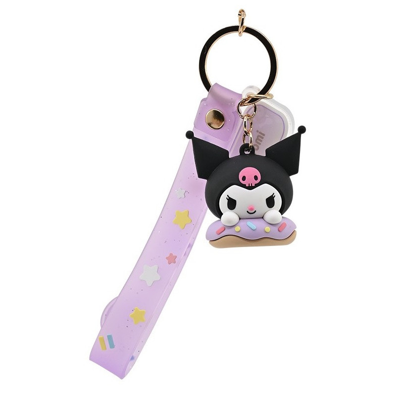 Sanrio - Porte-clé Donuts Series : Kuromi